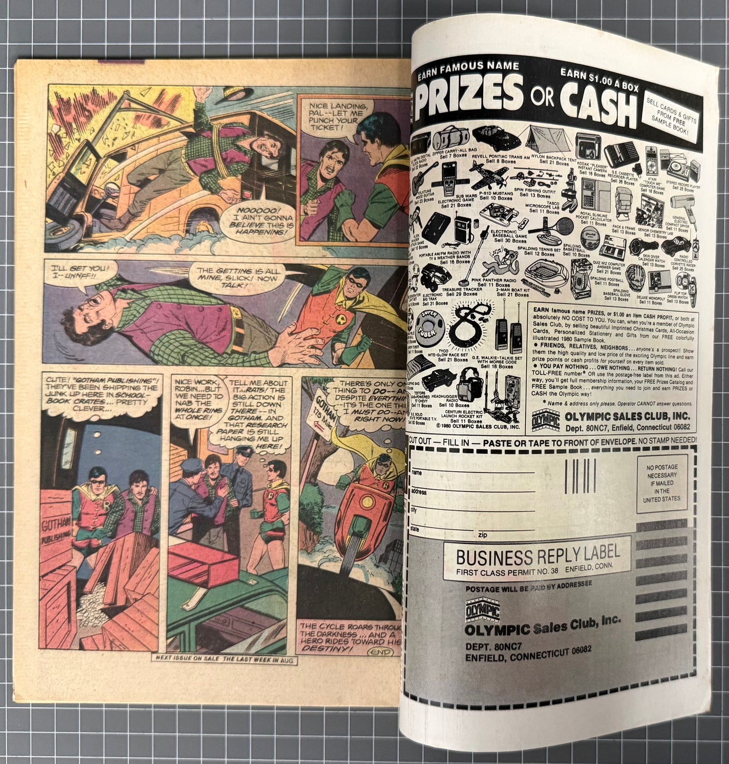 DETECTIVE COMICS #495 [DC COMICS] NEWSSTAND *JIM APARO COVER* 1980 FN+