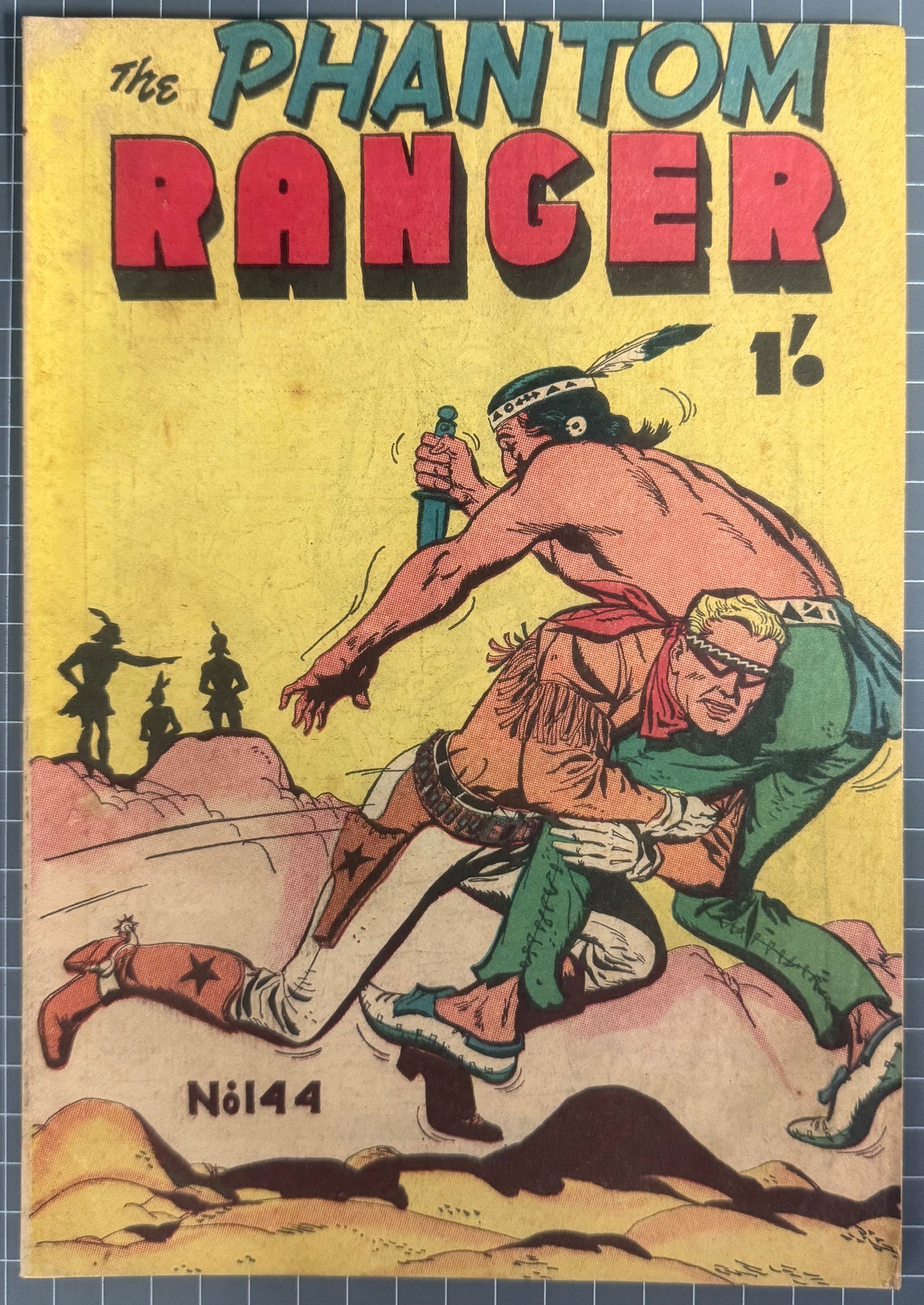 PHANTOM RANGER #144 [TRICHO PUBLICATIONS] AUSTRALIAN PRE-DECIMAL COMIC 1961
