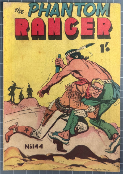 PHANTOM RANGER #144 [TRICHO PUBLICATIONS] AUSTRALIAN PRE-DECIMAL COMIC 1961