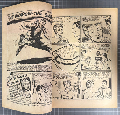 THE SHADOW #96 [TRICHO] AUSTRALIAN PRE-DECIMAL COMIC 1962