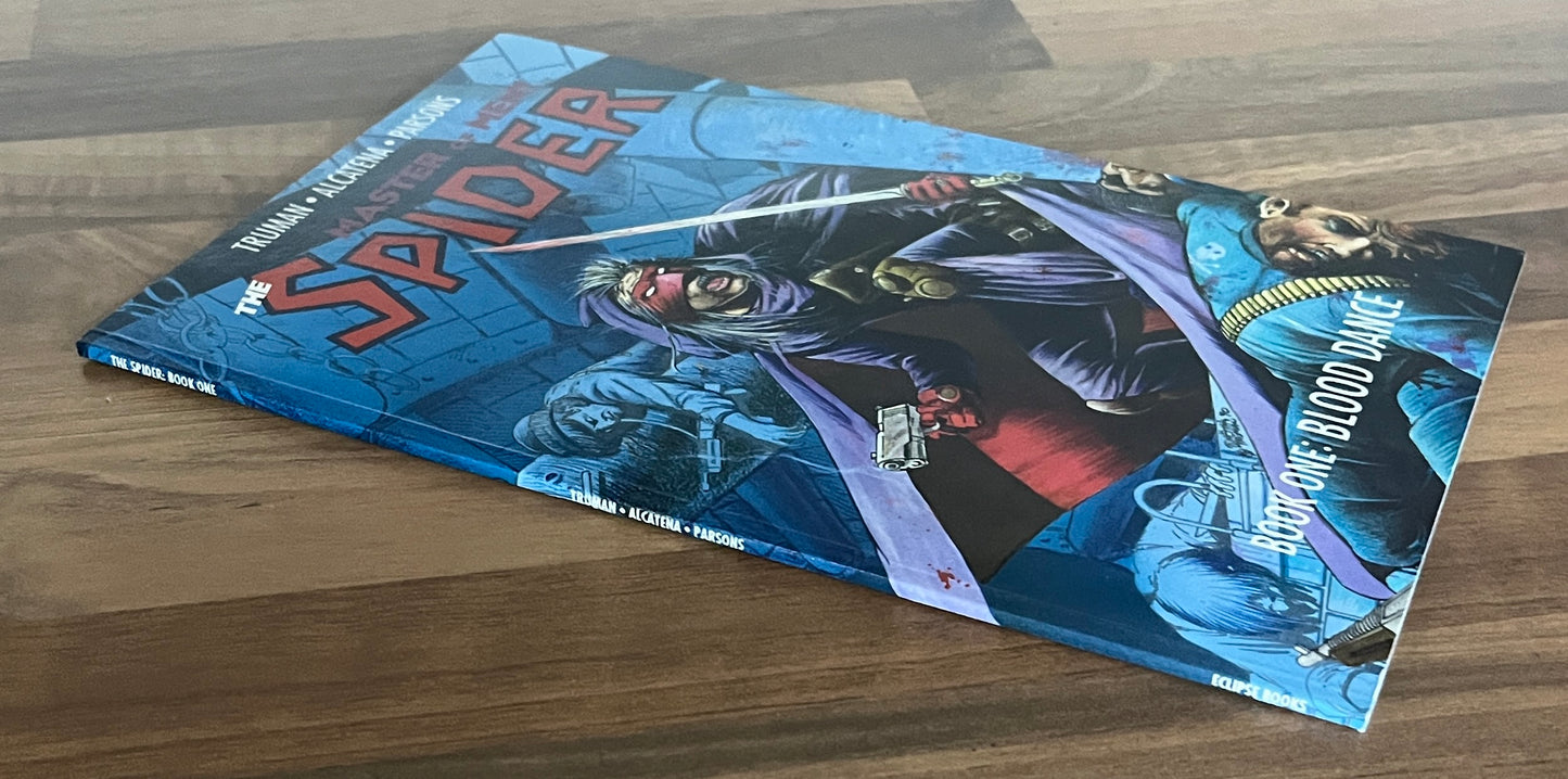 Master of Men: The Spider TPB Graphic Novels #1-3 - 1991 Eclipse Books