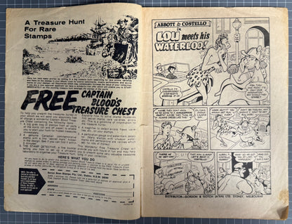 BUD ABBOTT AND LOU COSTELLO #26 (PAGE PUBLICATIONS) AUSTRALIAN COMIC 1971