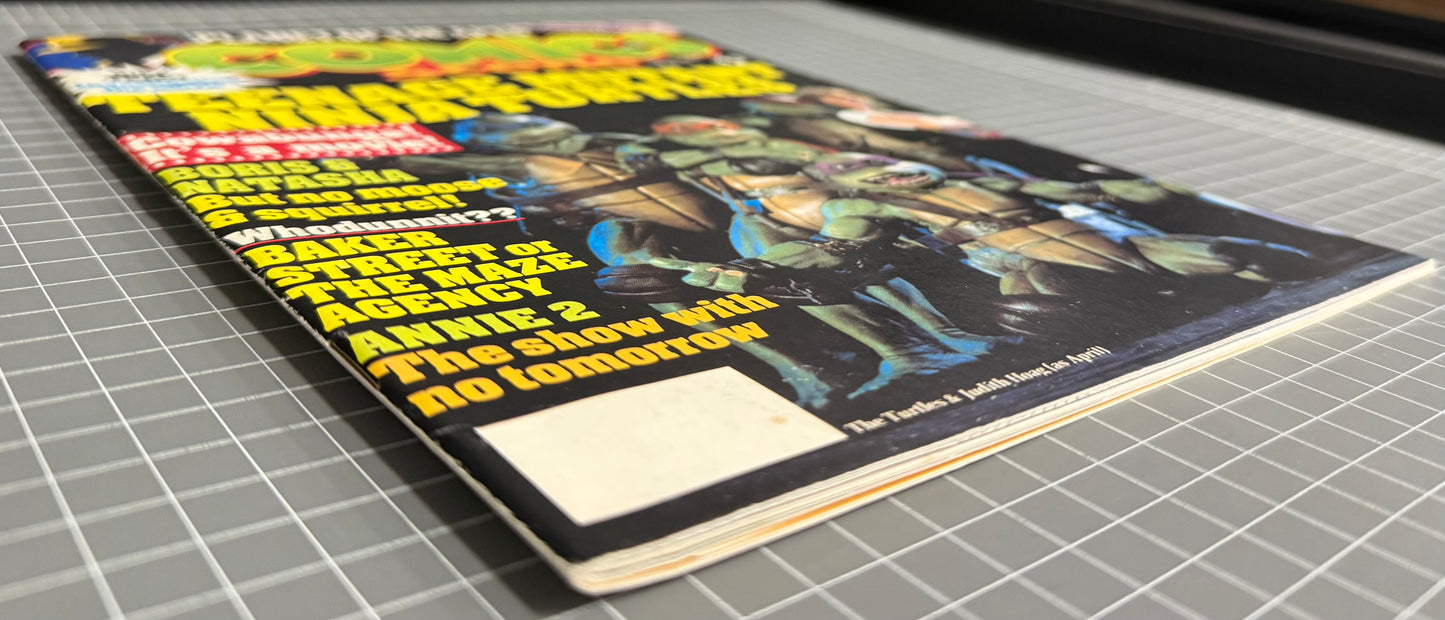COMICS SCENE #13 [STARLOG] MAGAZINE ***TMNT*** 1989 VF-