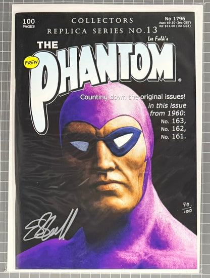 THE PHANTOM #1796 REPLICA #13 [FREW] ***SIGNED & LIMITED*** AUSTRALIAN COMIC 2017 NM