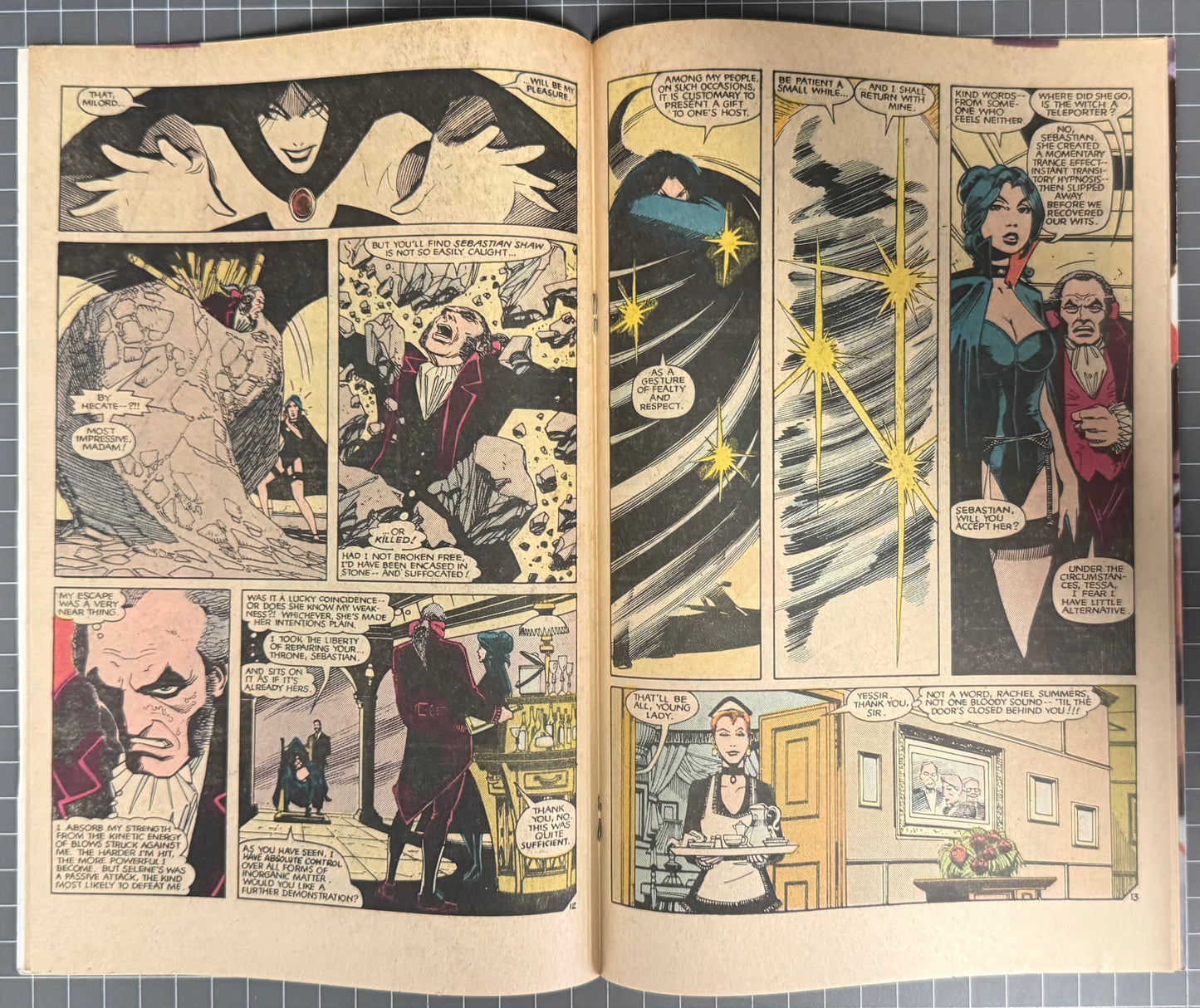 THE UNCANNY X-MEN #189 [MARVEL COMICS] DIRECT 1985 VF