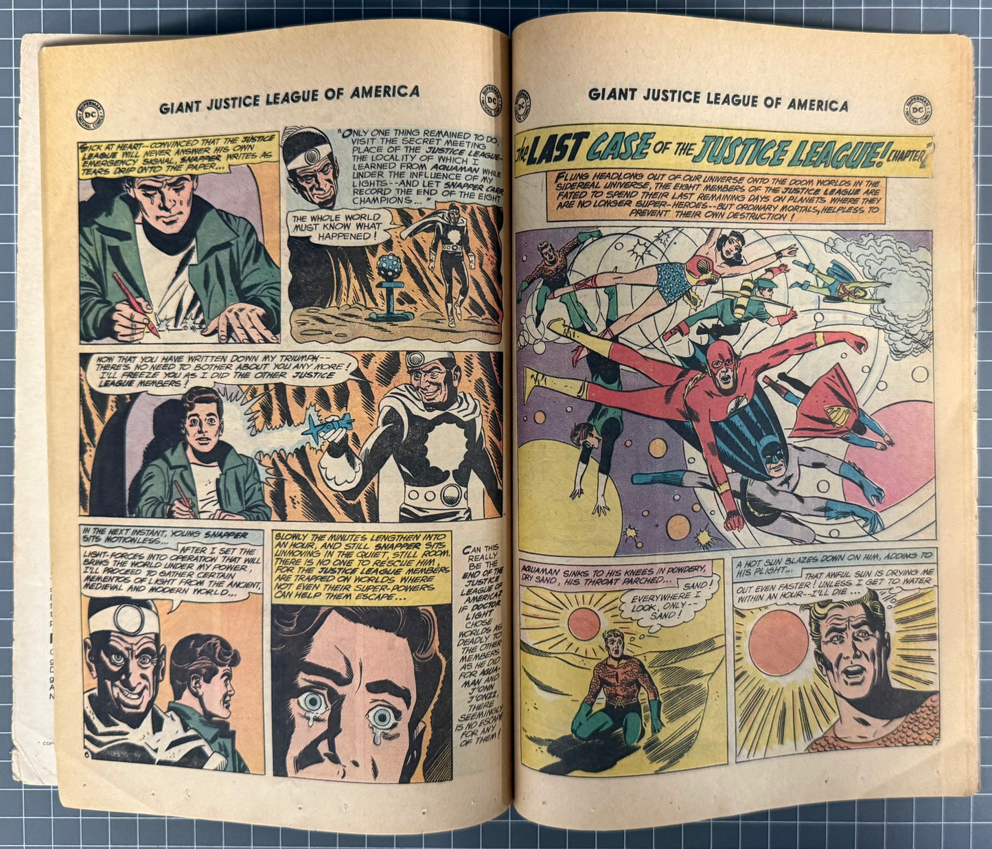 JUSTICE LEAGUE OF AMERICA #76 [DC COMICS] *GIANT 68 PAGES* 1969 VG-