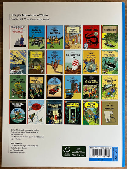 Adventures of Tintin: King Ottokar's Sceptre by Herge (Egmont Edition 2012)