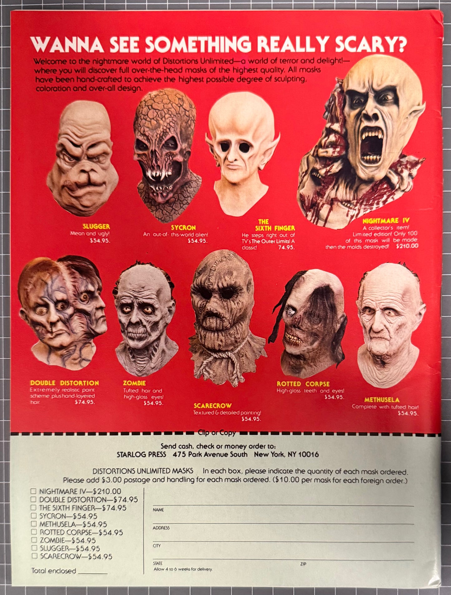 FANGORIA VOL. 1 #31 + POSTER [O'QUINN STUDIOS] HORROR MAGAZINE 1983 FN