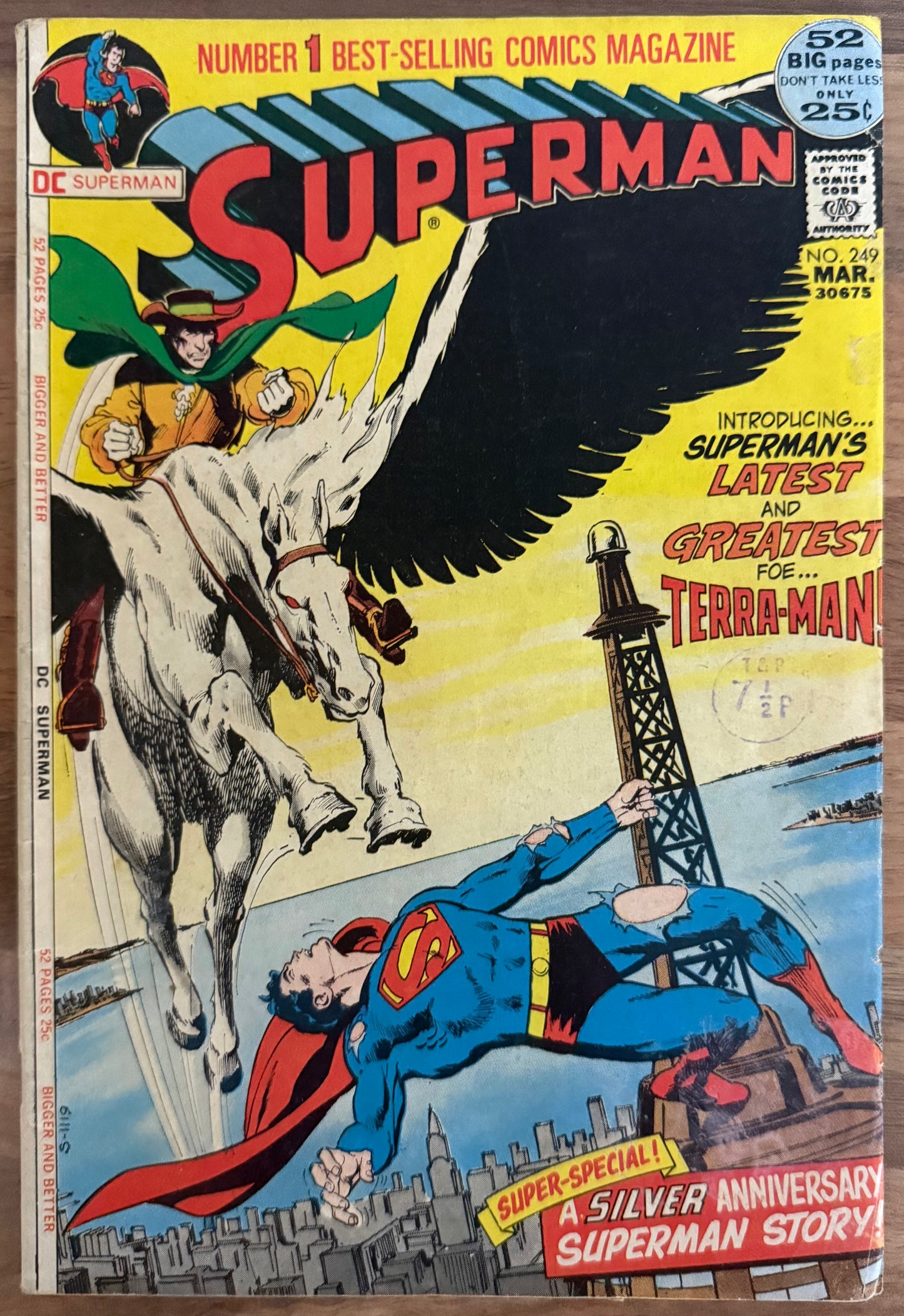 🔑 SUPERMAN #243-#400 [DC] NON SEQUENTIAL LOT 7 COMICS BRONZE AGE BUNDLE