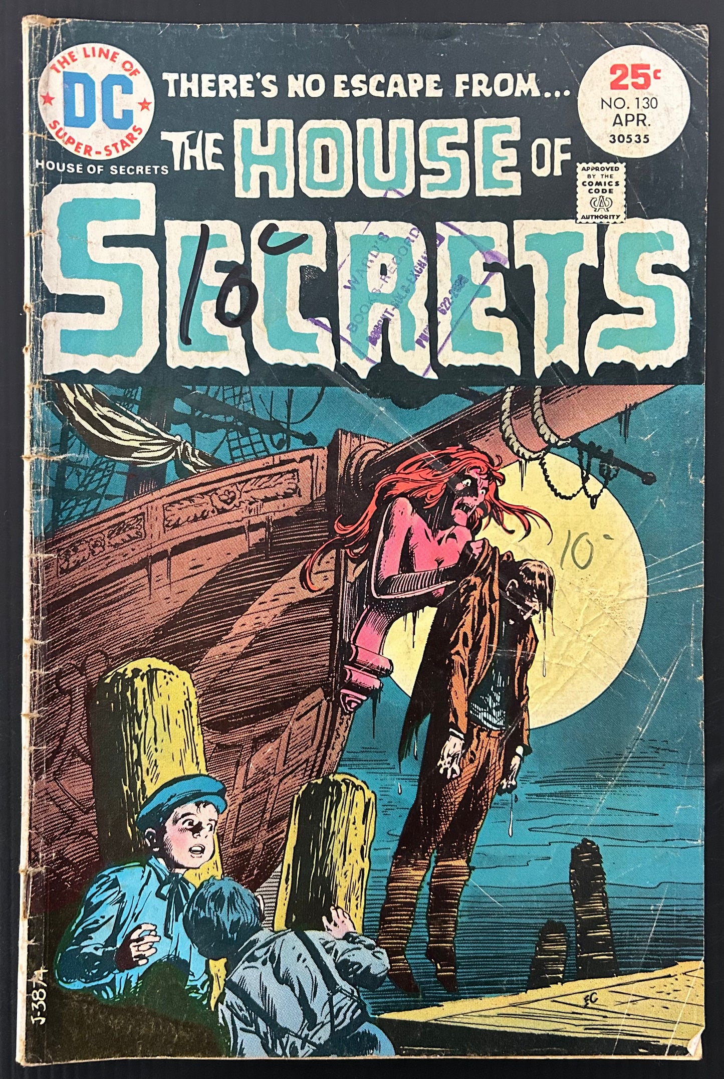 HOUSE OF SECRETS #130 [DC] COMIC 1975 GD