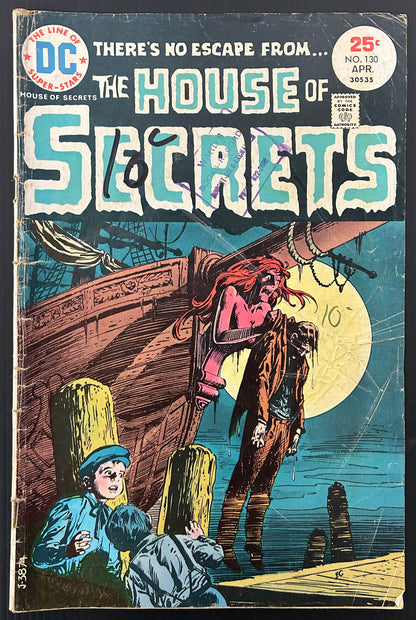 HOUSE OF SECRETS #130 [DC] COMIC 1975 GD