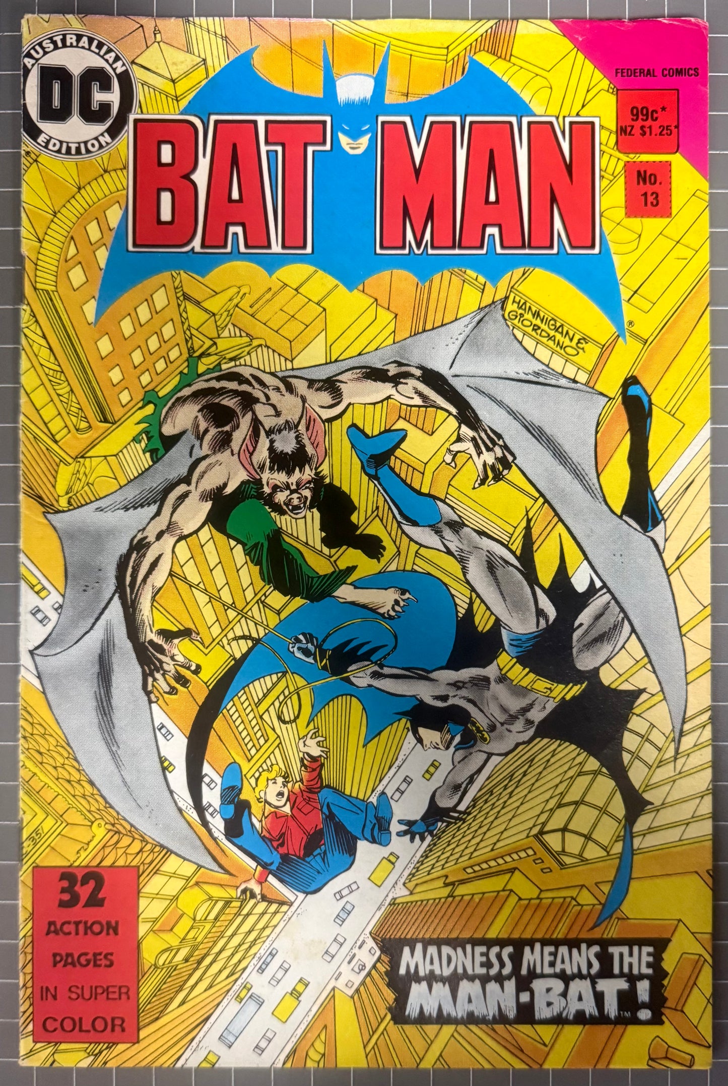 BATMAN #13 [FEDERAL COMICS] AUSTRALIAN DC 1985