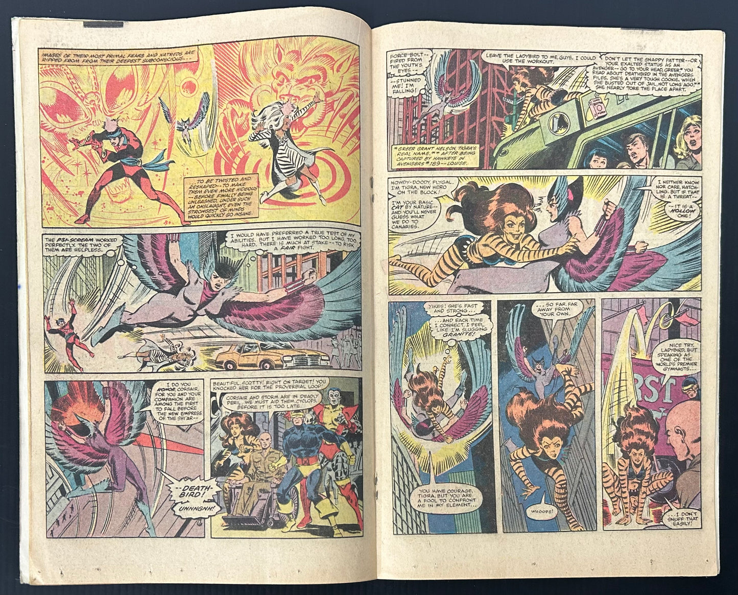 🔑 THE UNCANNY X-MEN #155 [MARVEL COMICS] DIRECT *1ST APP. THE BROOD* 1982 VG