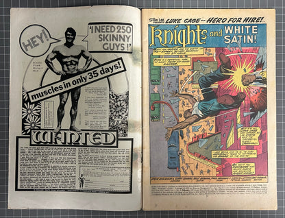 HERO FOR HIRE #6 [MARVEL COMICS] DIRECT 1973 GD+