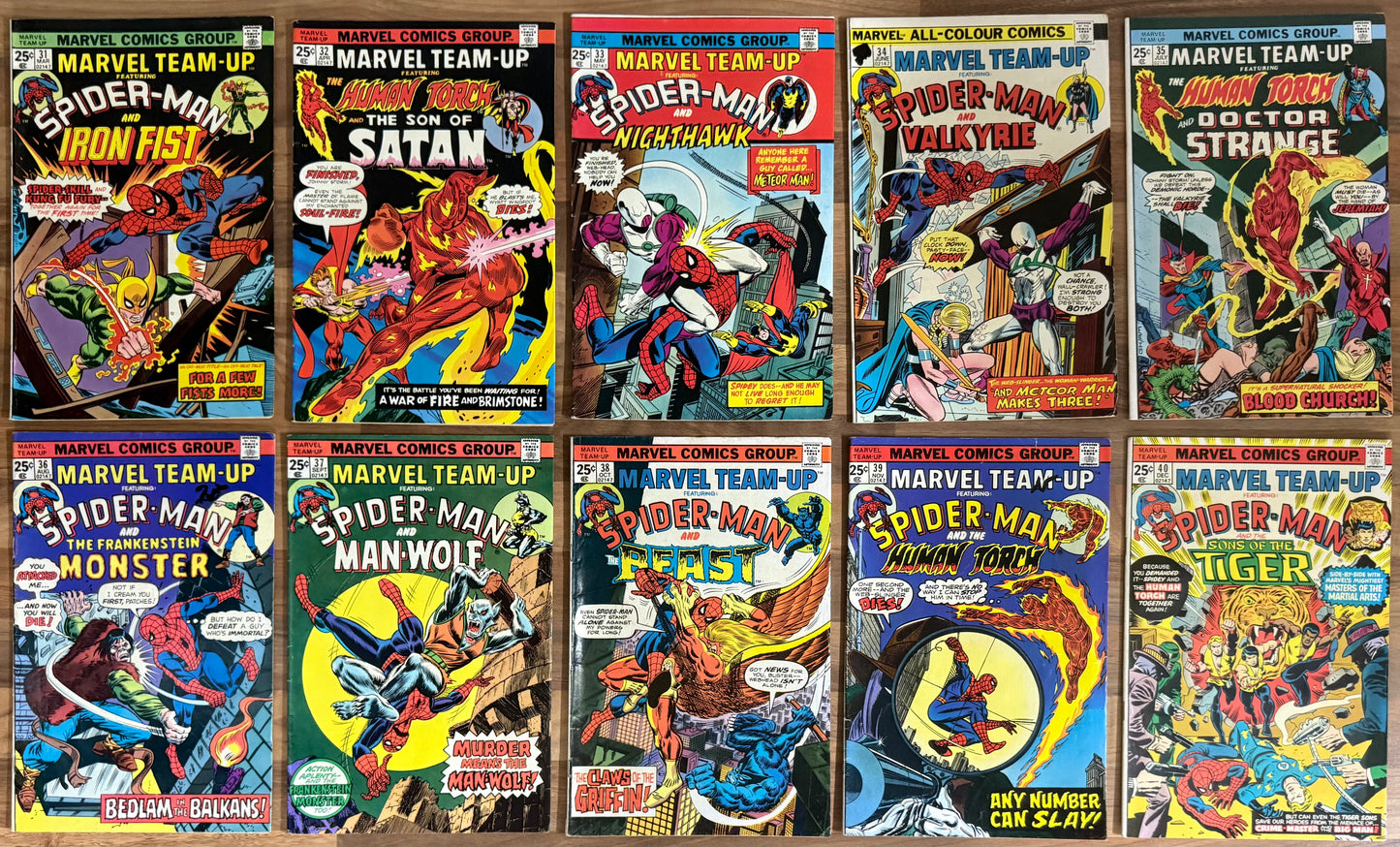 🔑 MARVEL TEAM-UP #1-150 + ANNUALS #1-7 COMPLETE SERIES 1972