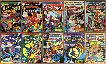 🔑 MARVEL TEAM-UP #1-150 + ANNUALS #1-7 COMPLETE SERIES 1972