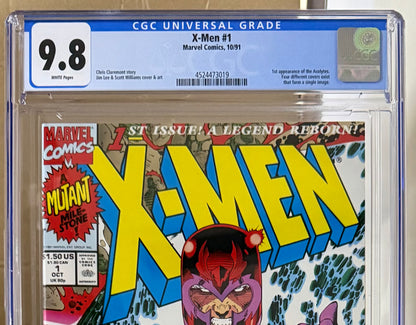 🔑 X-MEN #1 (COVER D) CGC 9.8 [MARVEL COMICS] DIRECT *1ST APP. ACOLYTES* 1991