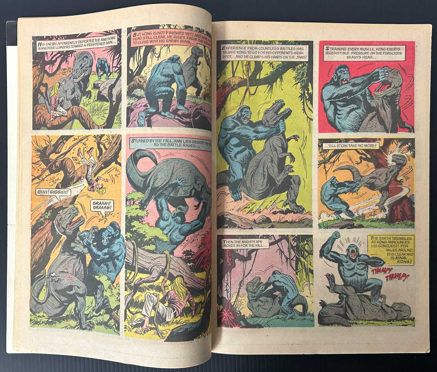 KING KONG #1 [GOLD KEY COMICS] DIRECT 1968 GD/VG