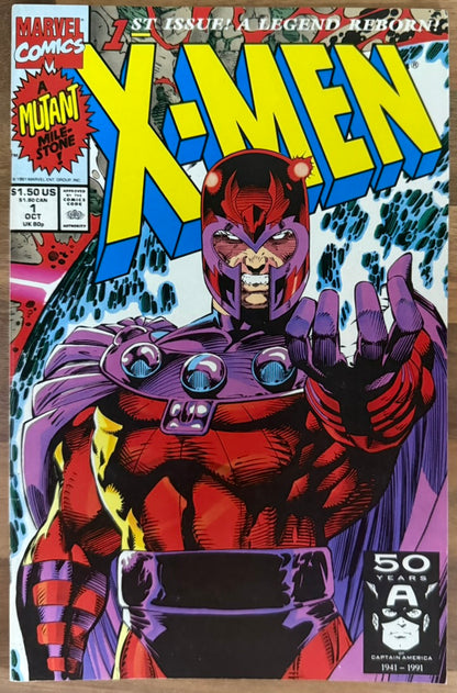 🔑 X-MEN #1 (COVERS A, B, C, D, E) [MARVEL COMICS] DIRECT *1ST APP. ACOLYTES* 1991 HIGH GRADE