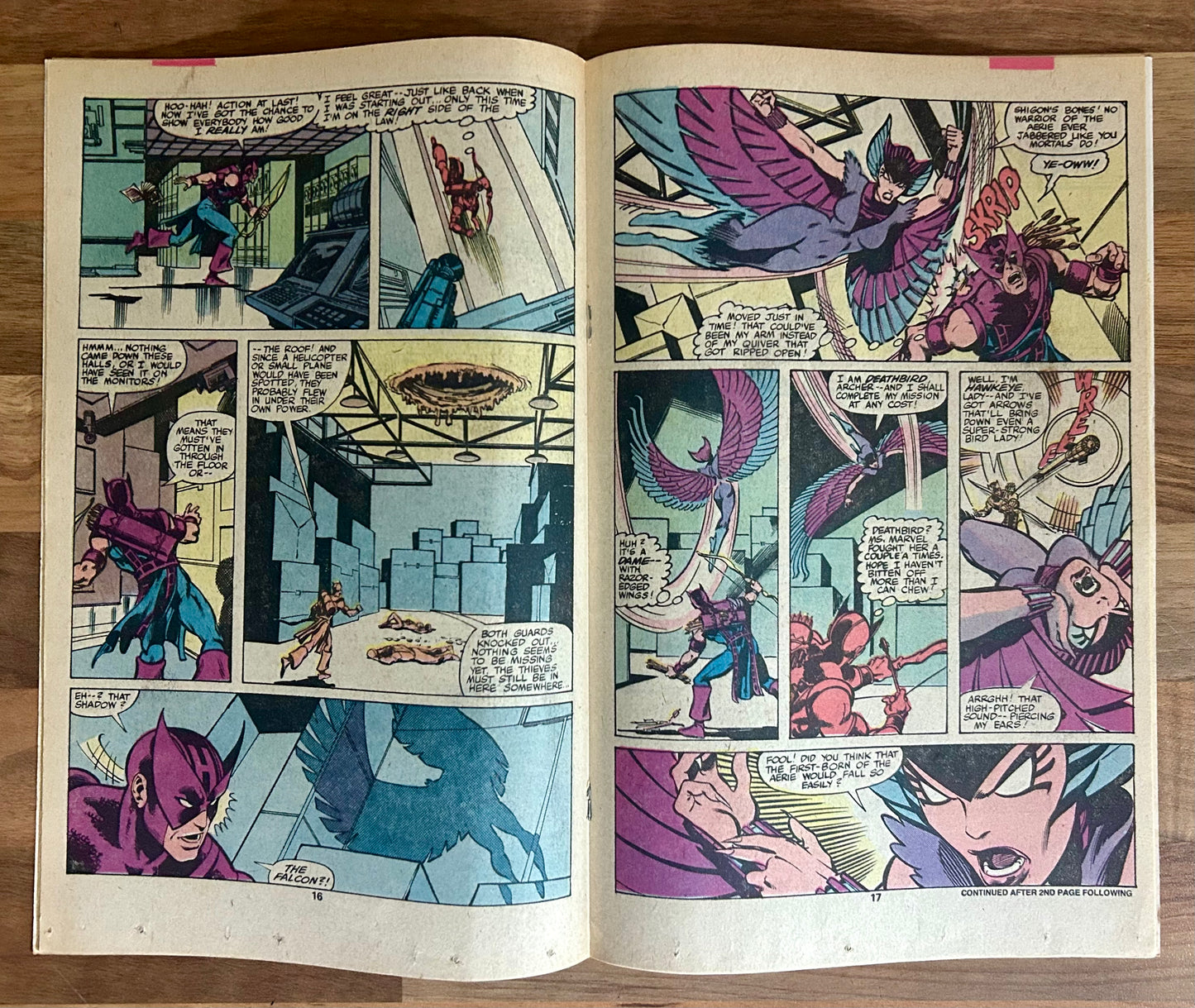 🔑 THE AVENGERS #189 [MARVEL COMICS] *HAWKEYE SOLO BATTLE* 1979 FN+