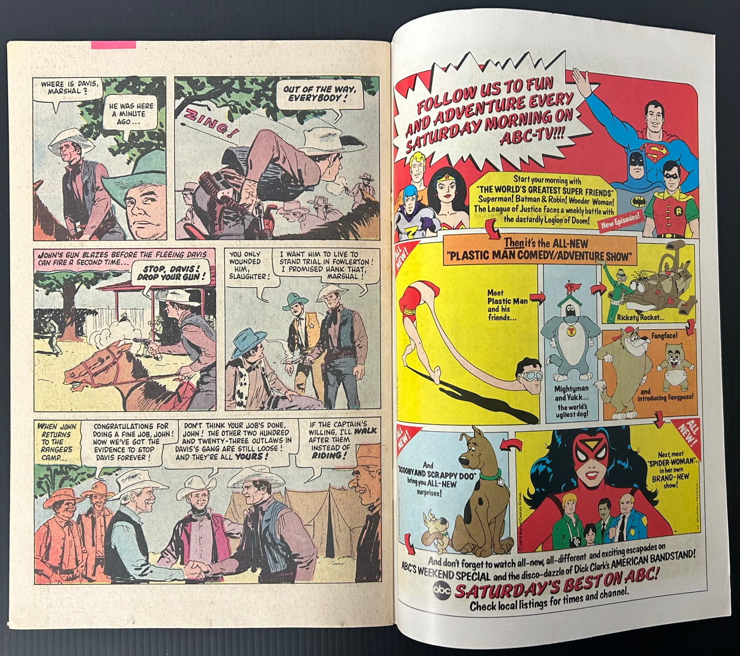 🔑 THE SCARECROW OF ROMNEY MARSH #1 [GOLD KEY COMICS] NEWSSTAND 1964 FN-
