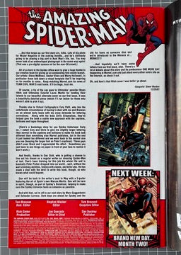 THE AMAZING SPIDER-MAN #548 [MARVEL COMICS] DIRECT 2008 VF-