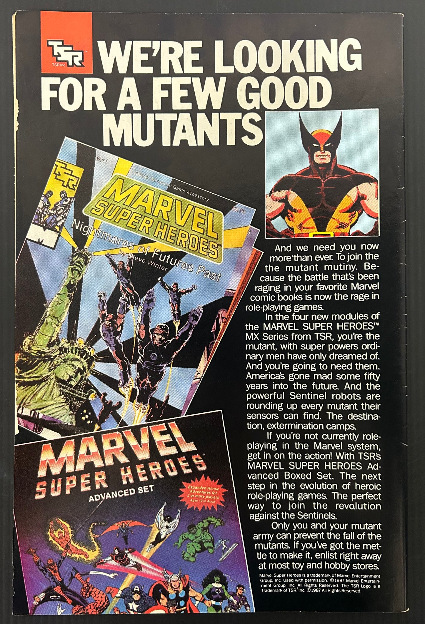🔑 UNCANNY X-MEN #227 [MARVEL COMICS] DIRECT *1ST APP. ADVERSARY* 1988 FN+