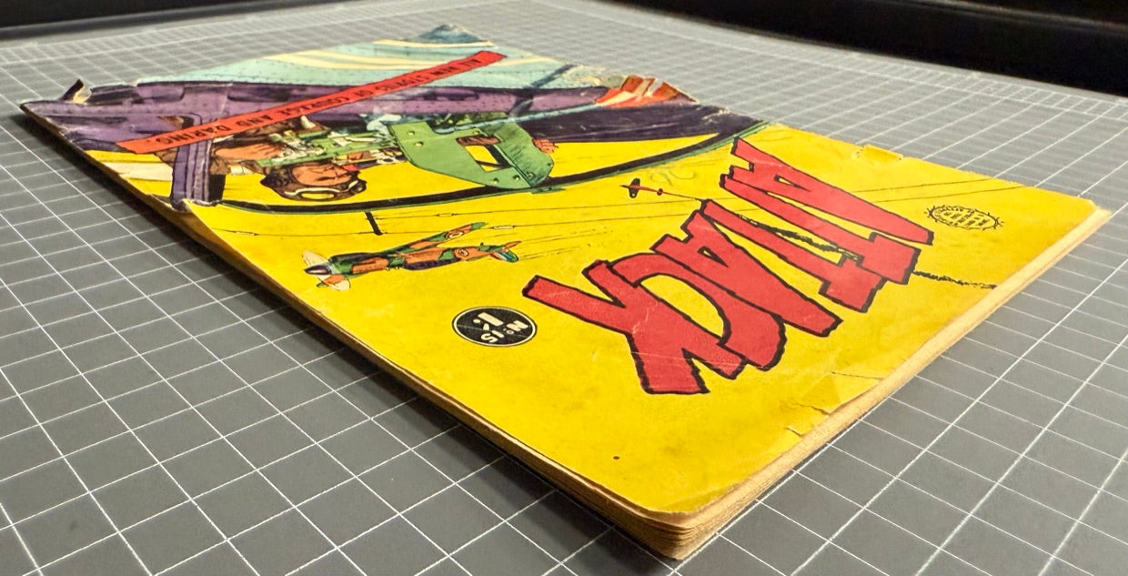 ATTACK #15 (HORWITZ PUBLICATIONS) AUSTRALIAN PRE-DECIMAL COMIC 1960s