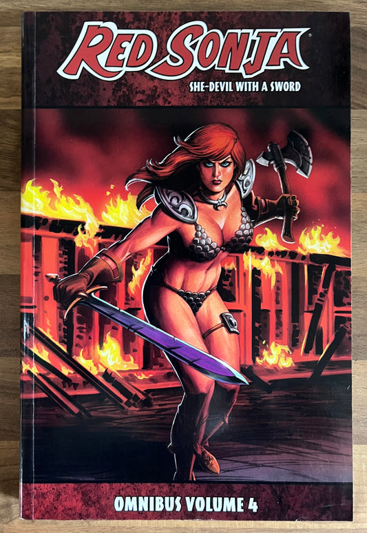 RED SONJA SHE-DEVIL WITH A SWORD OMNIBUS VOL 4 Dynamite