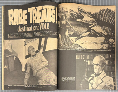 FAMOUS MONSTERS OF FILMLAND #128 [WARREN] HORROR MAGAZINE 1976 FN/VF
