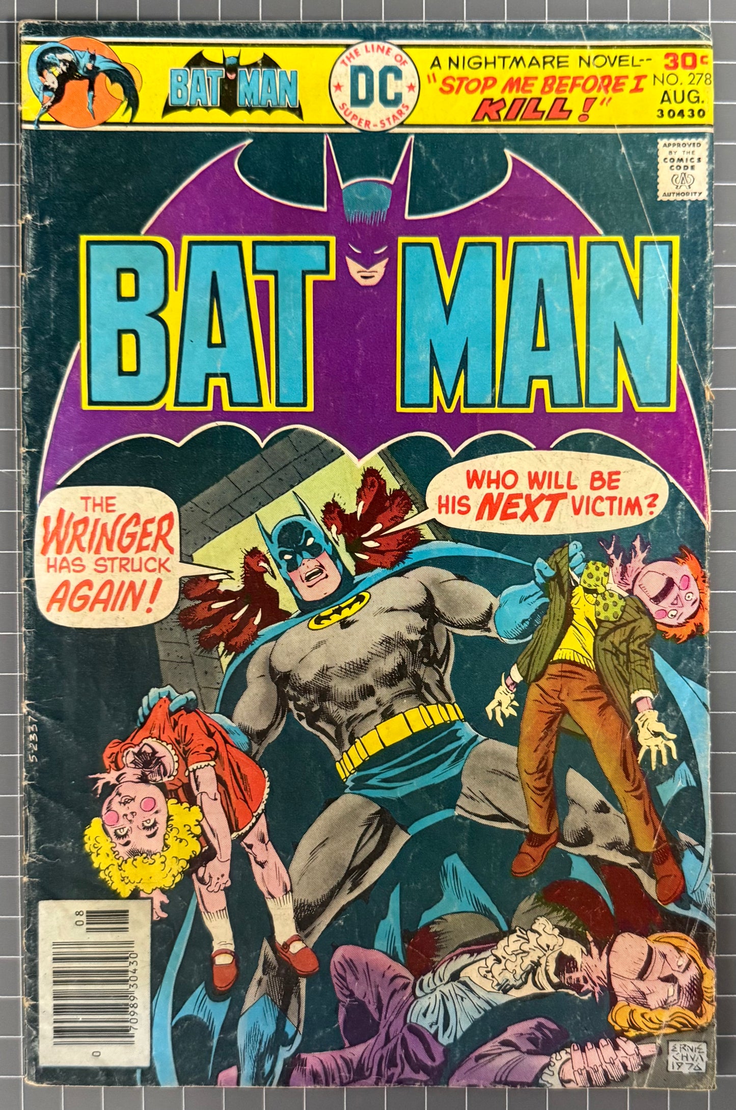 BATMAN #278 [DC COMICS] 1976 GD/VG