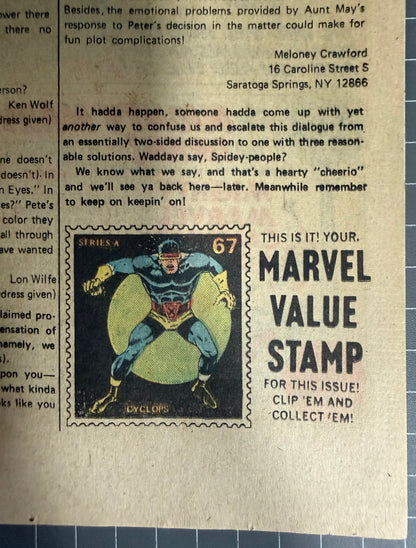 THE AMAZING SPIDER-MAN #146 [MARVEL COMICS] 1975 VG/FN