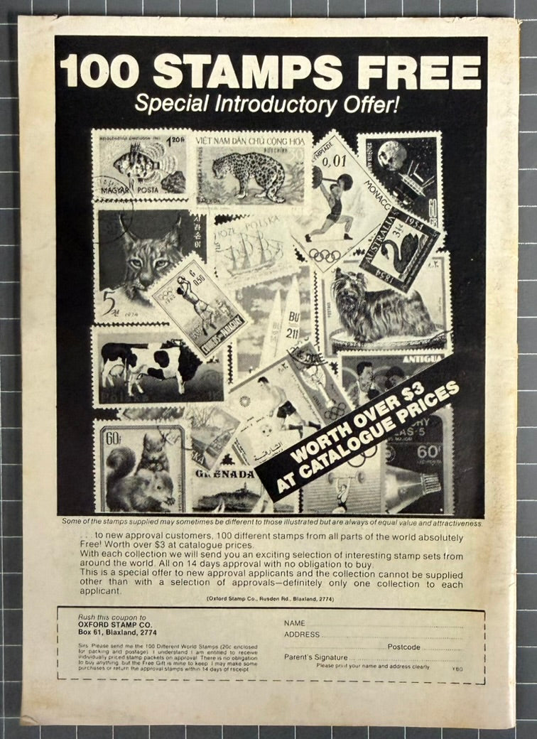 SUPERNATURAL THRILLERS #3 [YAFFA PUBLISHING] AUSTRALIAN MARVEL COMIC 1980