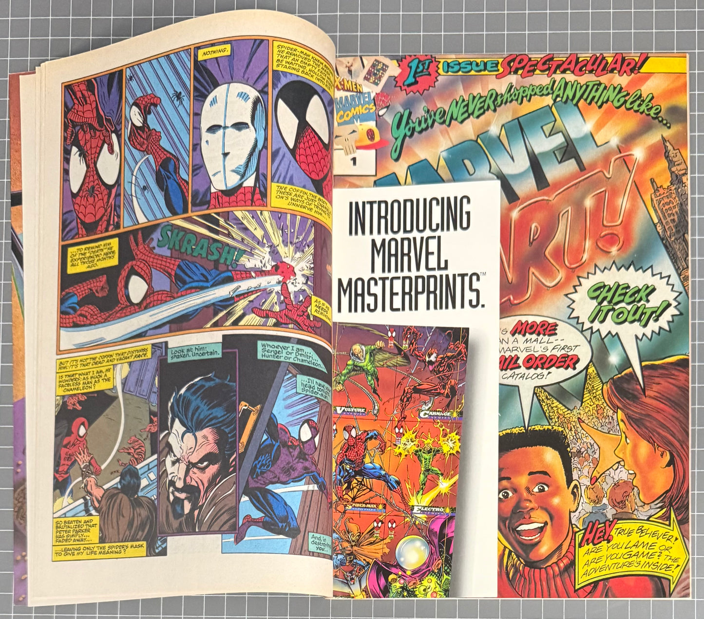 🔑 THE AMAZING SPIDER-MAN #389 [MARVEL COMICS] *CHAMELEON ORIGIN* 1994 VF-