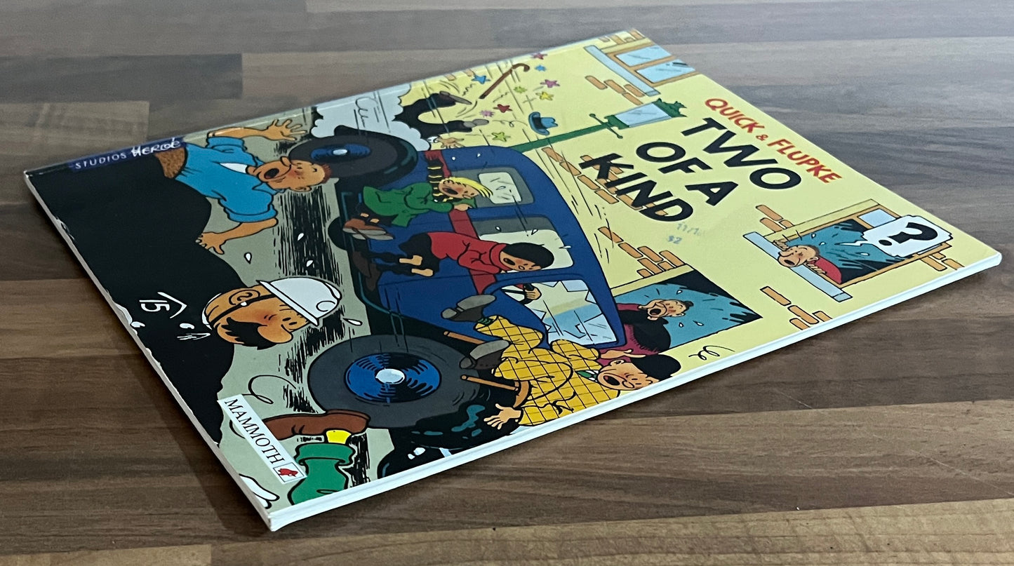 Quick & Flupke: Two of a Kind by Herge, 1st Edition, 1992, Mammoth *RARE*