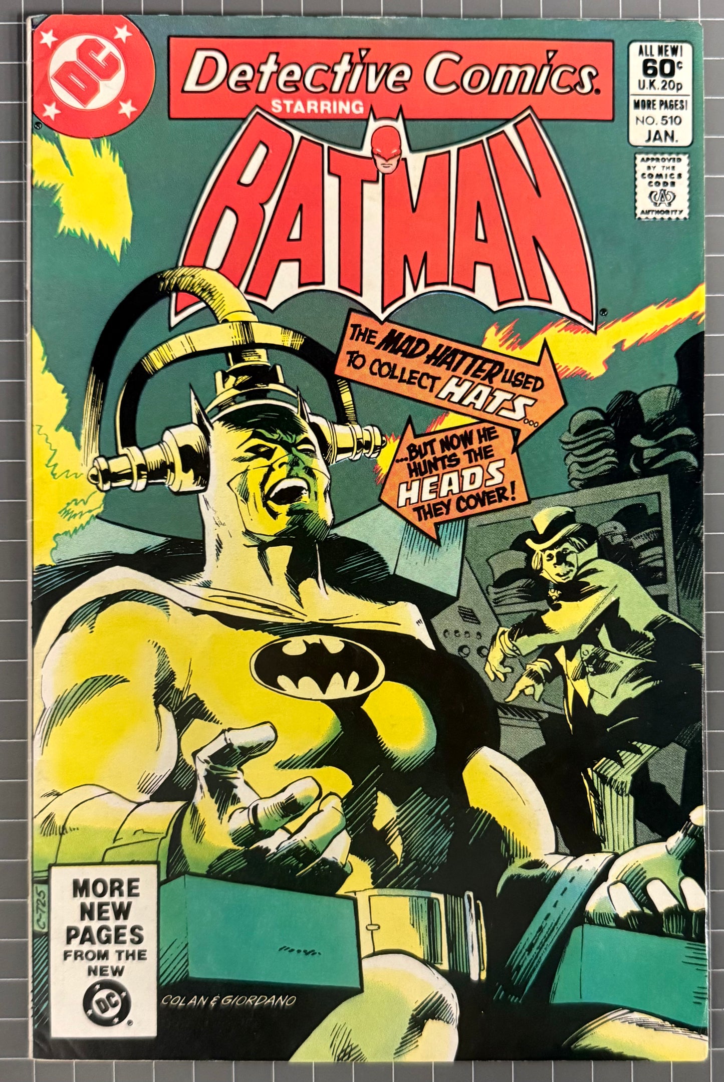 DETECTIVE COMICS #510 [DC COMICS] DIRECT 1982 FN+