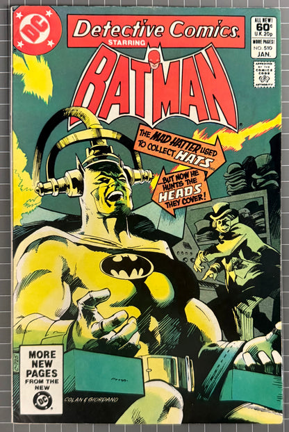 DETECTIVE COMICS #510 [DC COMICS] DIRECT 1982 FN+