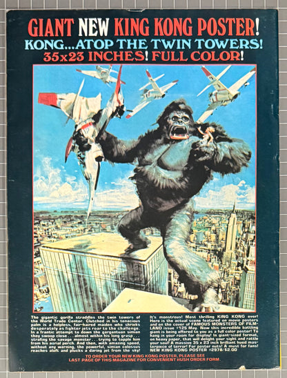 FAMOUS MONSTERS OF FILMLAND #134 [WARREN] HORROR MAGAZINE 1977 FN/VF