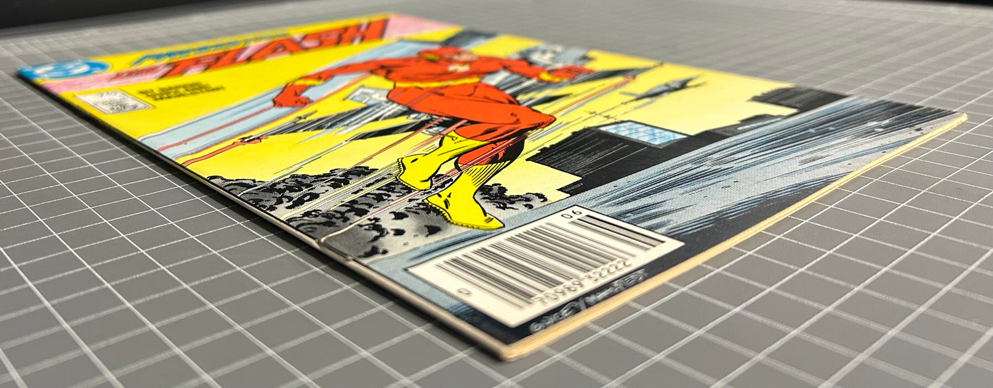 🔑 THE FLASH #1 [DC COMICS] NEWSSTAND *PREMIERE ISSUE* 1987