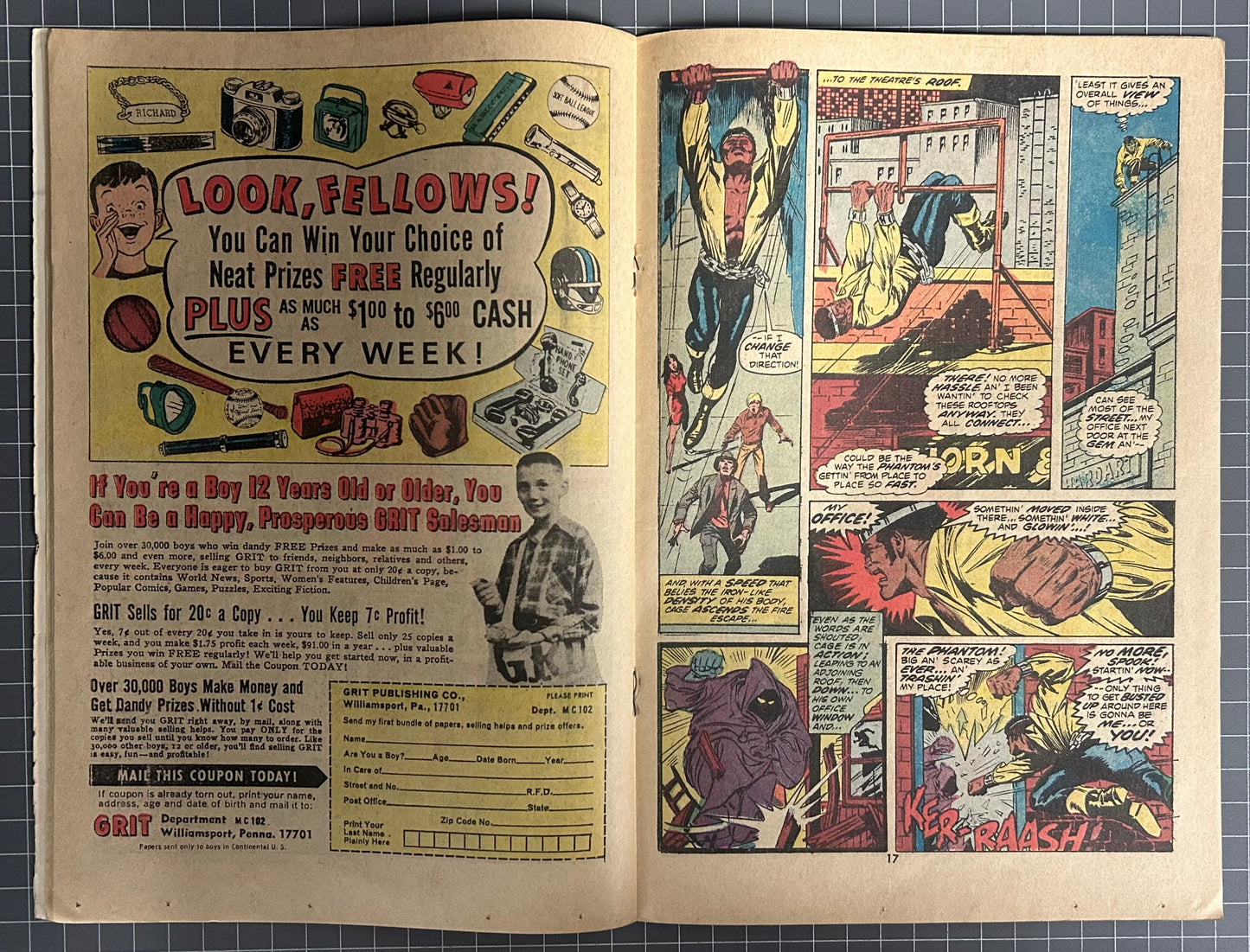 HERO FOR HIRE #4 [MARVEL COMICS] DIRECT 1972