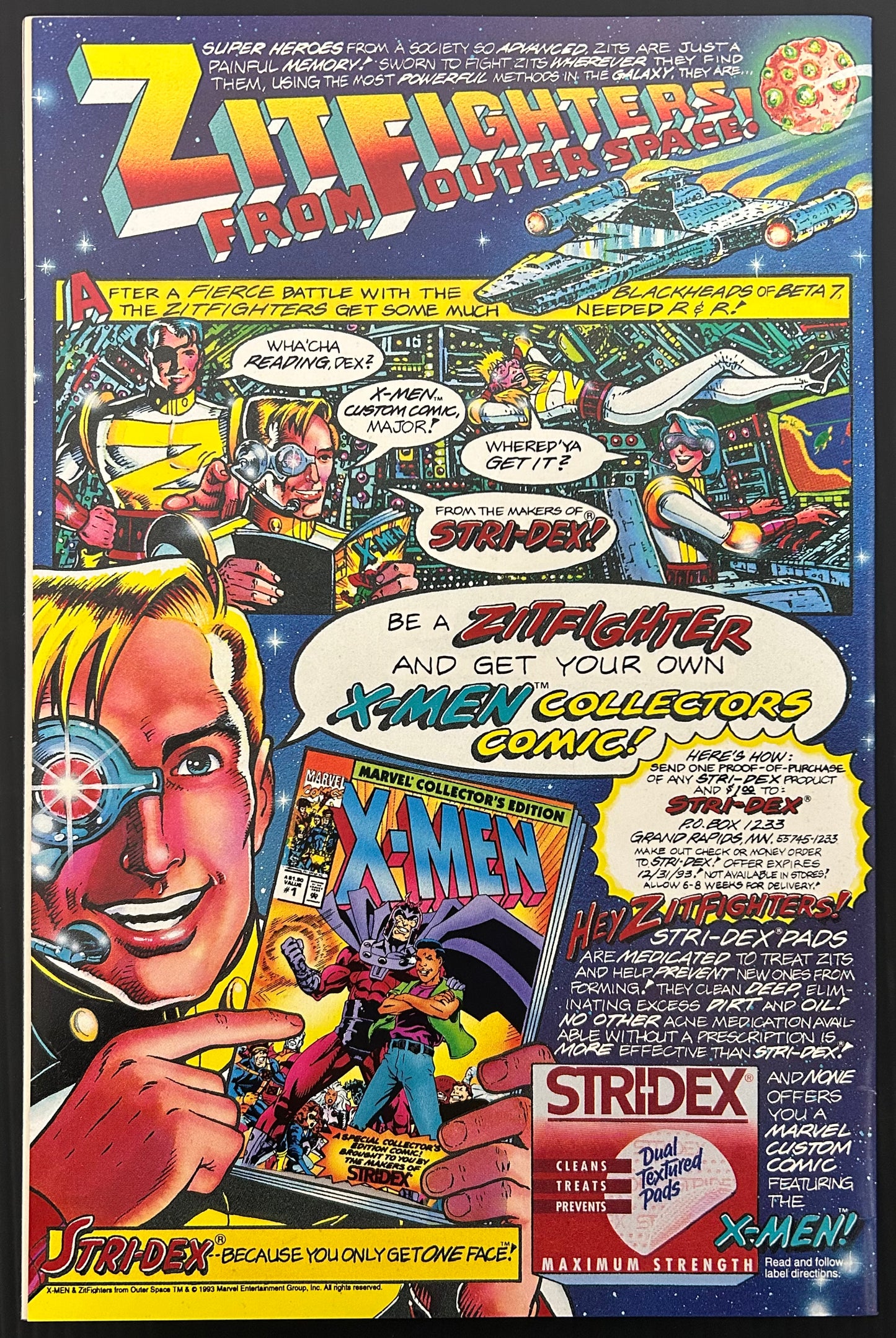 🔑 DEADPOOL: THE CIRCLE CHASE #1 [MARVEL COMICS] *FIRST SOLO SERIES* 1993 NM-