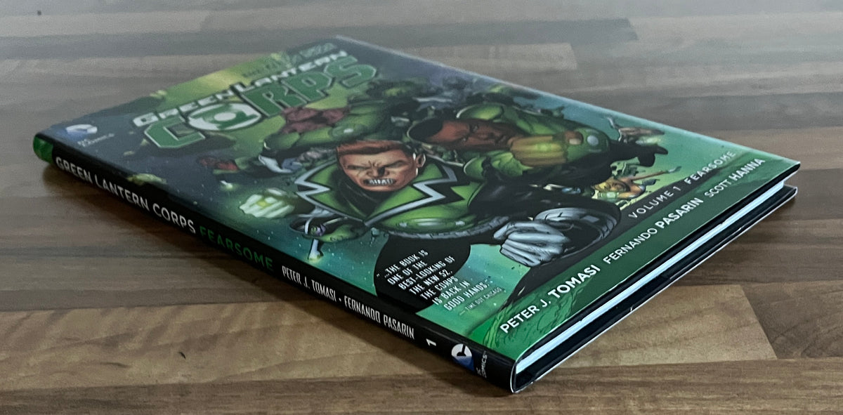 THE NEW 52! GREEN LANTERN CORPS VOLUME 1: FEARSOME [PETER J. TOMASI] HC 2012 1ST PRINT