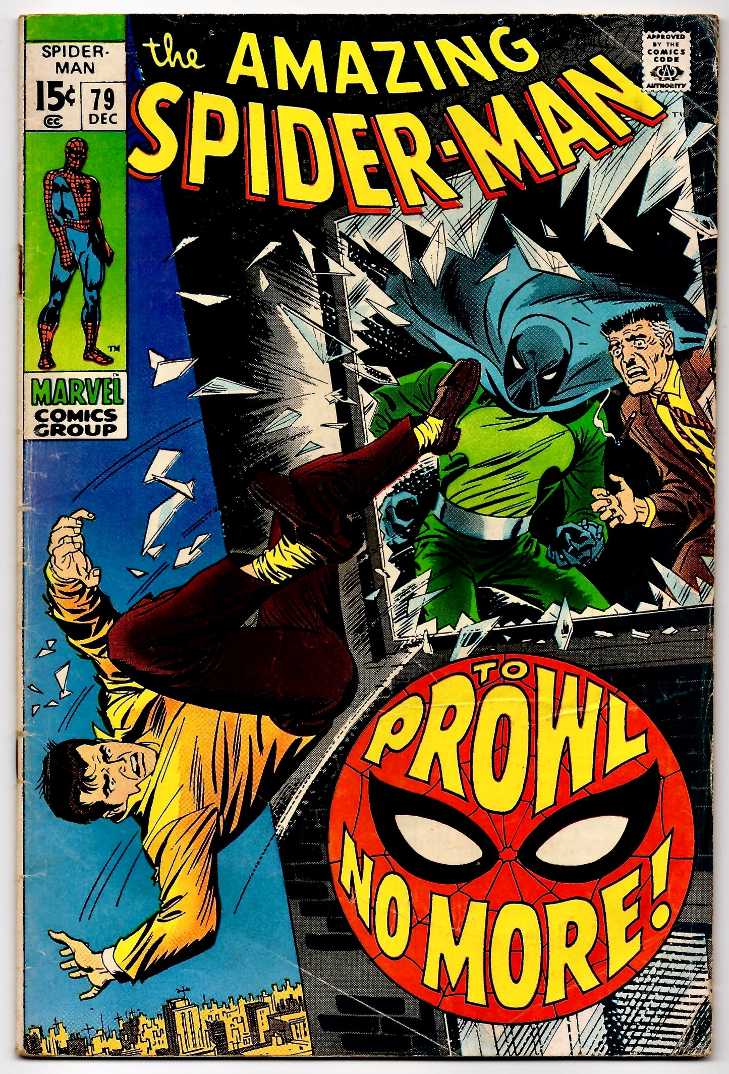 🔑 THE AMAZING SPIDER-MAN #79 (MARVEL) COMIC 1969 *JOHN ROMITA SR.* GD/VG