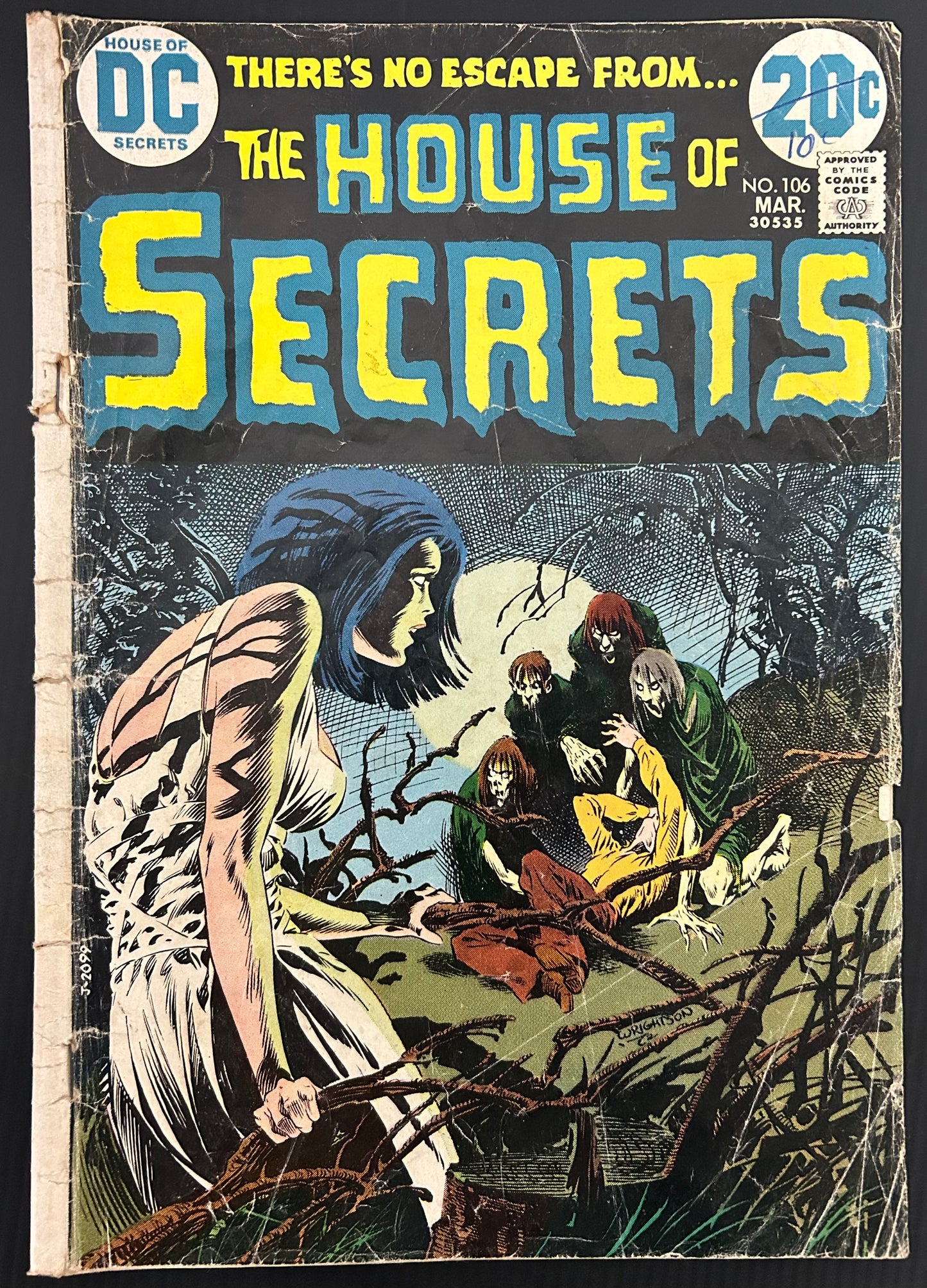 HOUSE OF SECRETS #106 [DC] COMIC 1973 FR/GD