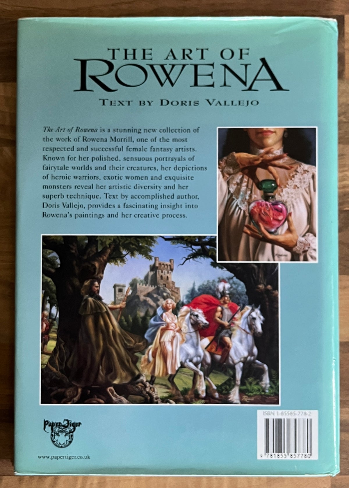 THE ART OF ROWENA – ROWENA MORRILL, DORIS VALLEJO [PAPER TIGER] HC/DJ 2000