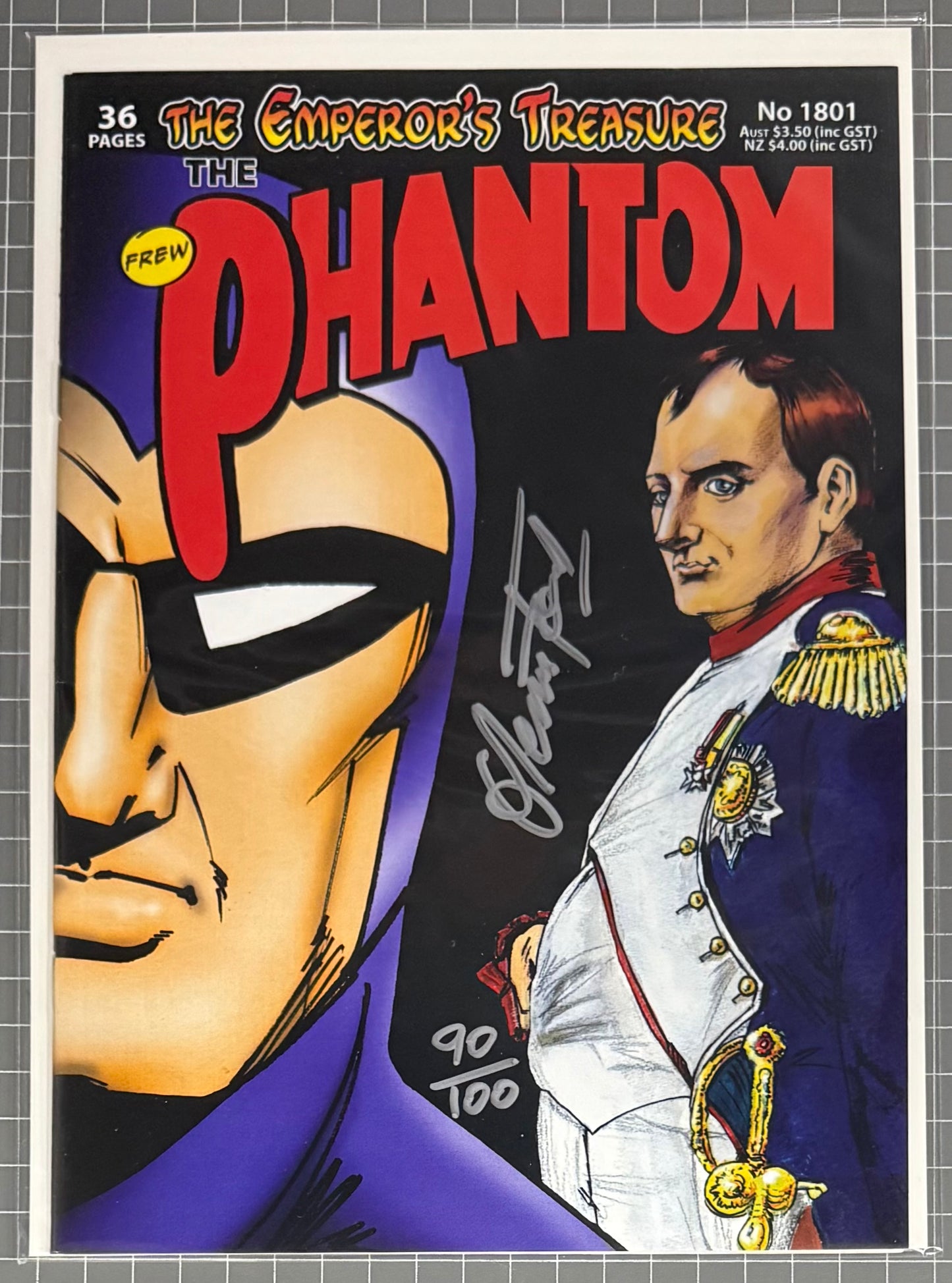 THE PHANTOM #1801 [FREW] ***SIGNED & LIMITED*** AUSTRALIAN COMIC 2018 NM