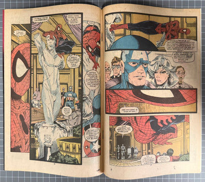 🔑 AMAZING SPIDER-MAN #323 [MARVEL COMICS] DIRECT *1ST APP. SOLO* 1989 VG/FN