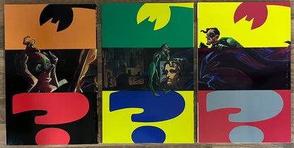 Batman: Run, Riddler, Run, #1, 2, 3 Complete Set by Jones, Badger, Schubert