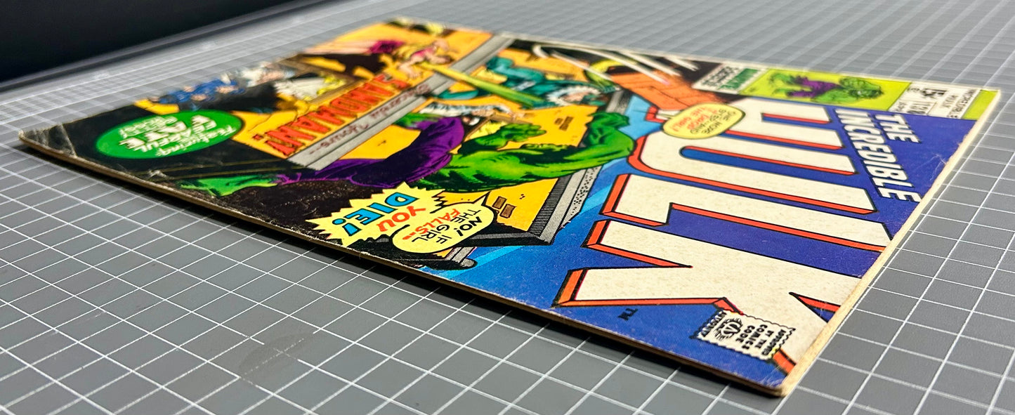 THE INCREDIBLE HULK #138 [MARVEL COMICS] DIRECT 1971