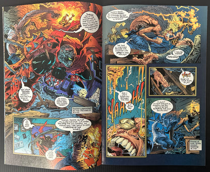 🔑 SPAWN #37 [IMAGE COMICS] DIRECT *1ST APP. THE FREAK* 1995 NM